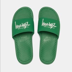Stussy benassi slides